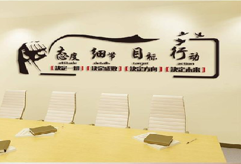 仪征企业文化墙主要展示什么？