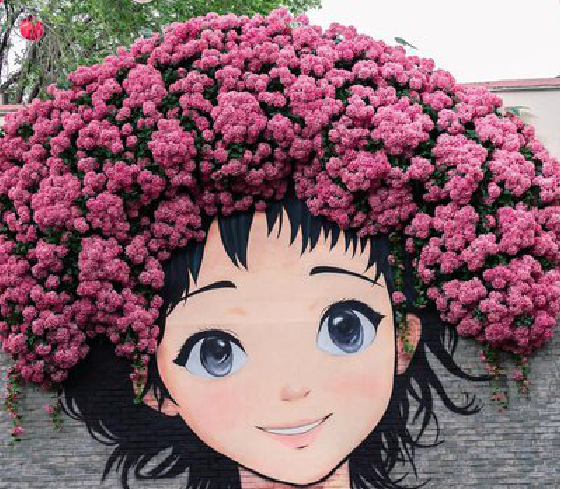 仪征墙体彩绘-网红墙打卡