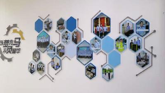 仪征文化墙最常见的做法。