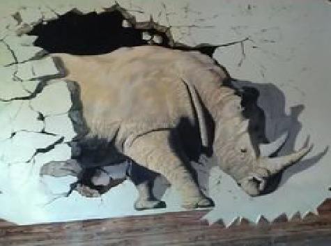 仪征在墙绘中，如何绘制3D效果？